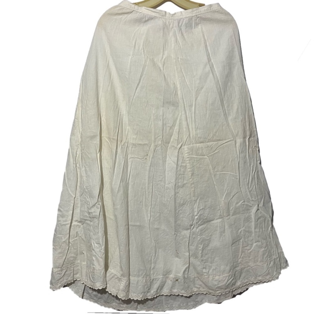 Petticoat handmade 1800’s size Small vintage